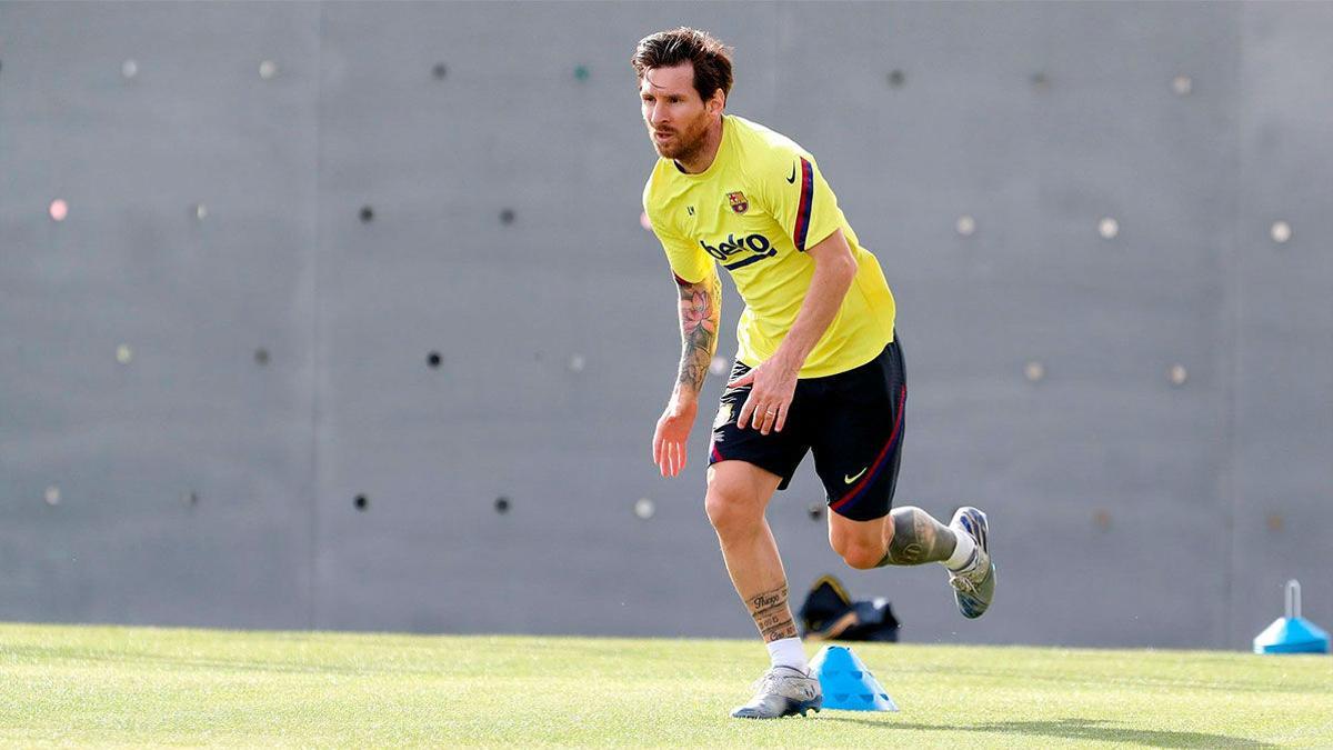 Messi habla con SPORT tras la vuelta a los entrenamientos