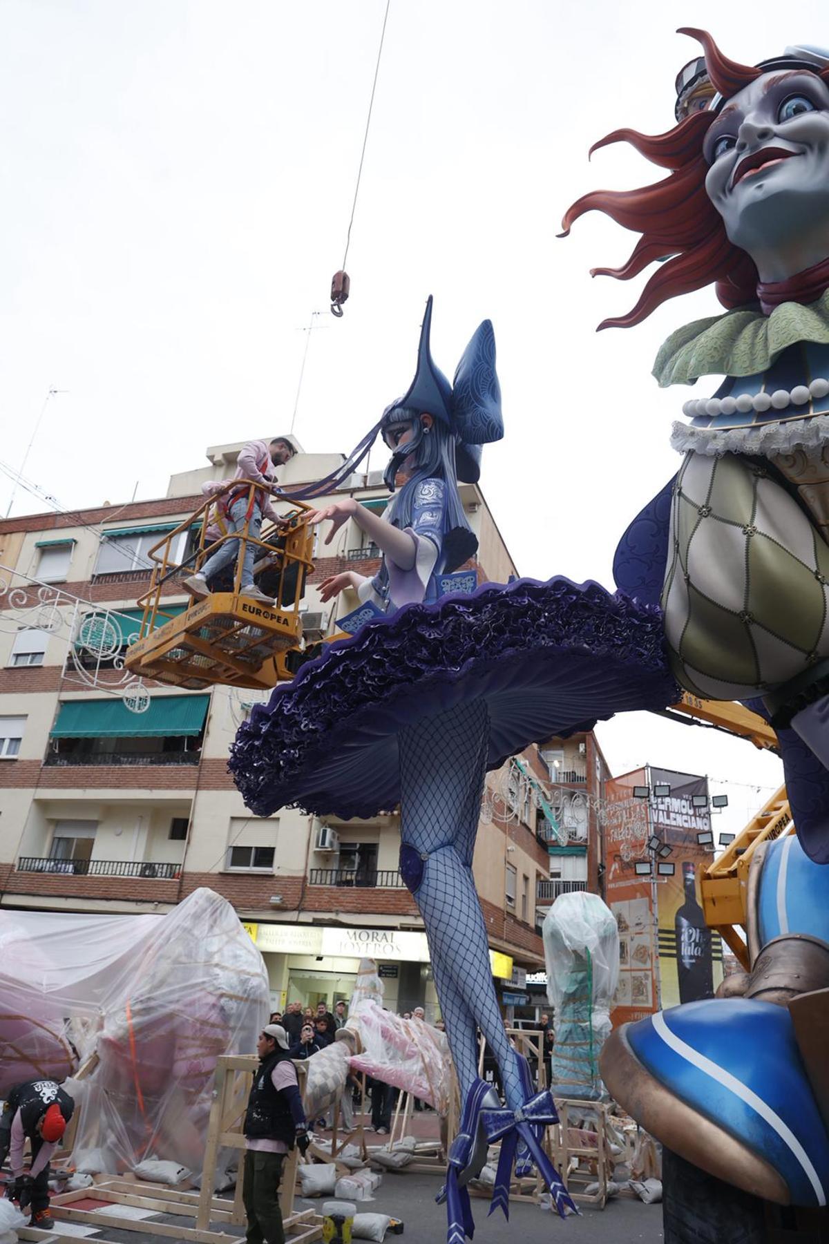 L'Antiga de Campanar sube sus remates a siete días de acabar la "plantà"