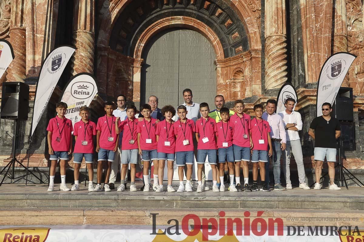 Recepción de la Tomir Cup en Caravaca