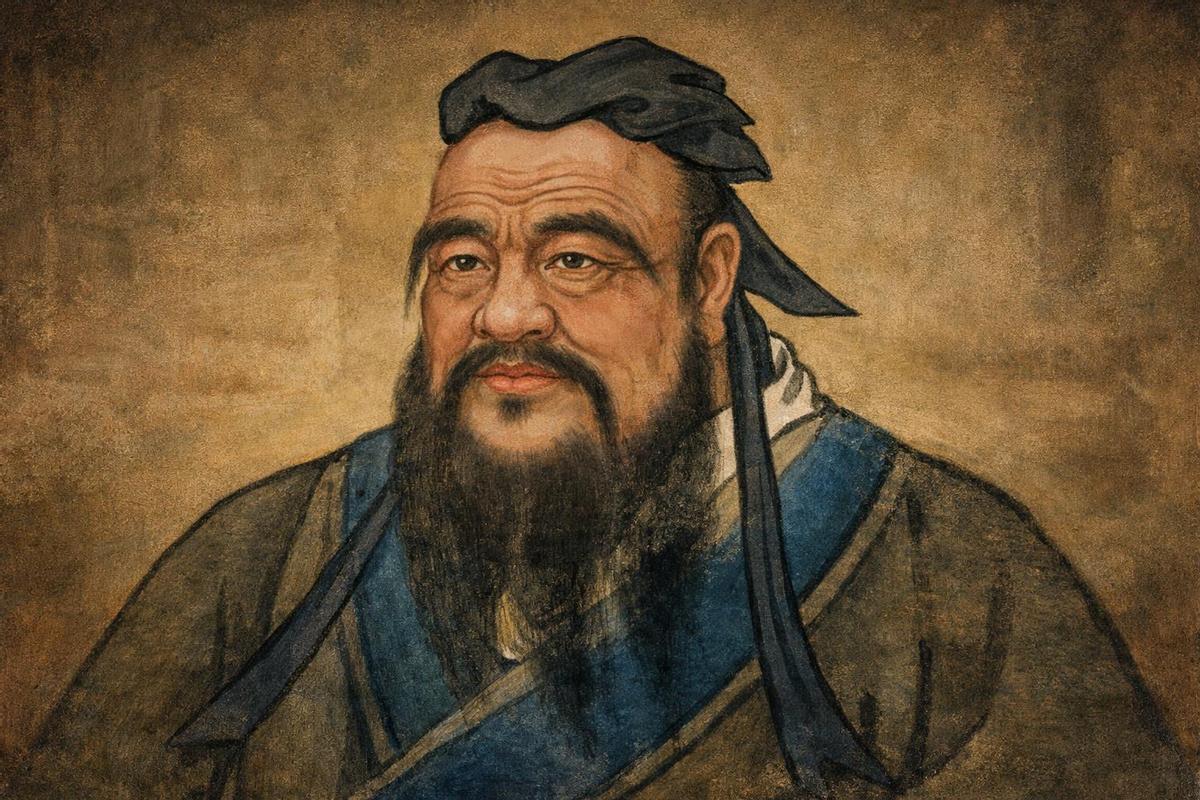 El filósofo chino Confucio.