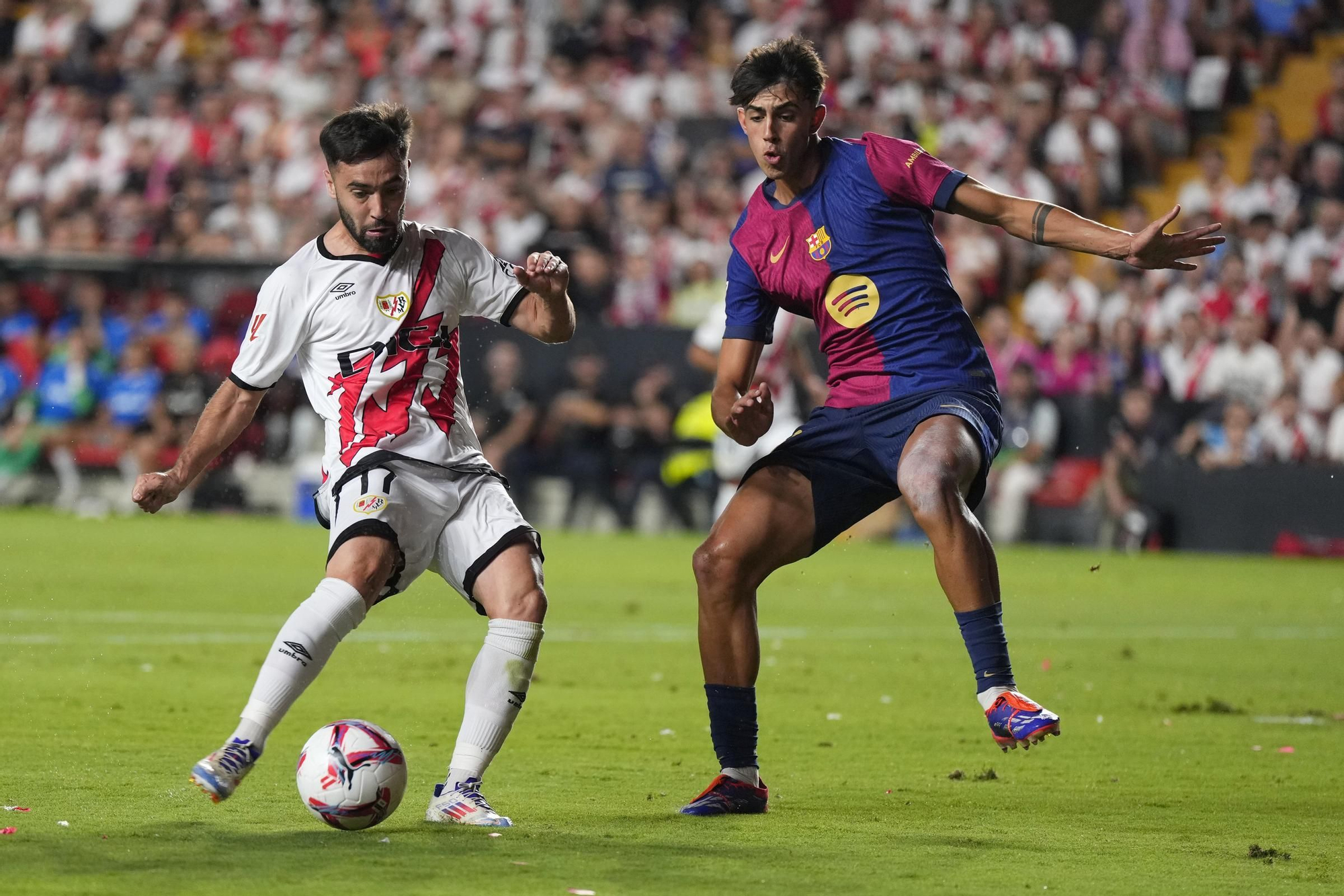 El Rayo Vallecano - Barça, en fotos