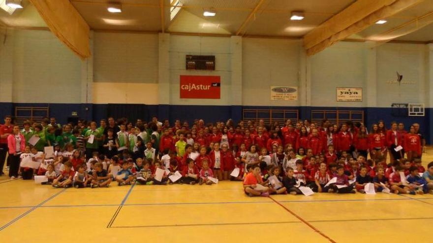 Escuelas deportivas para más de 400 niños del concejo