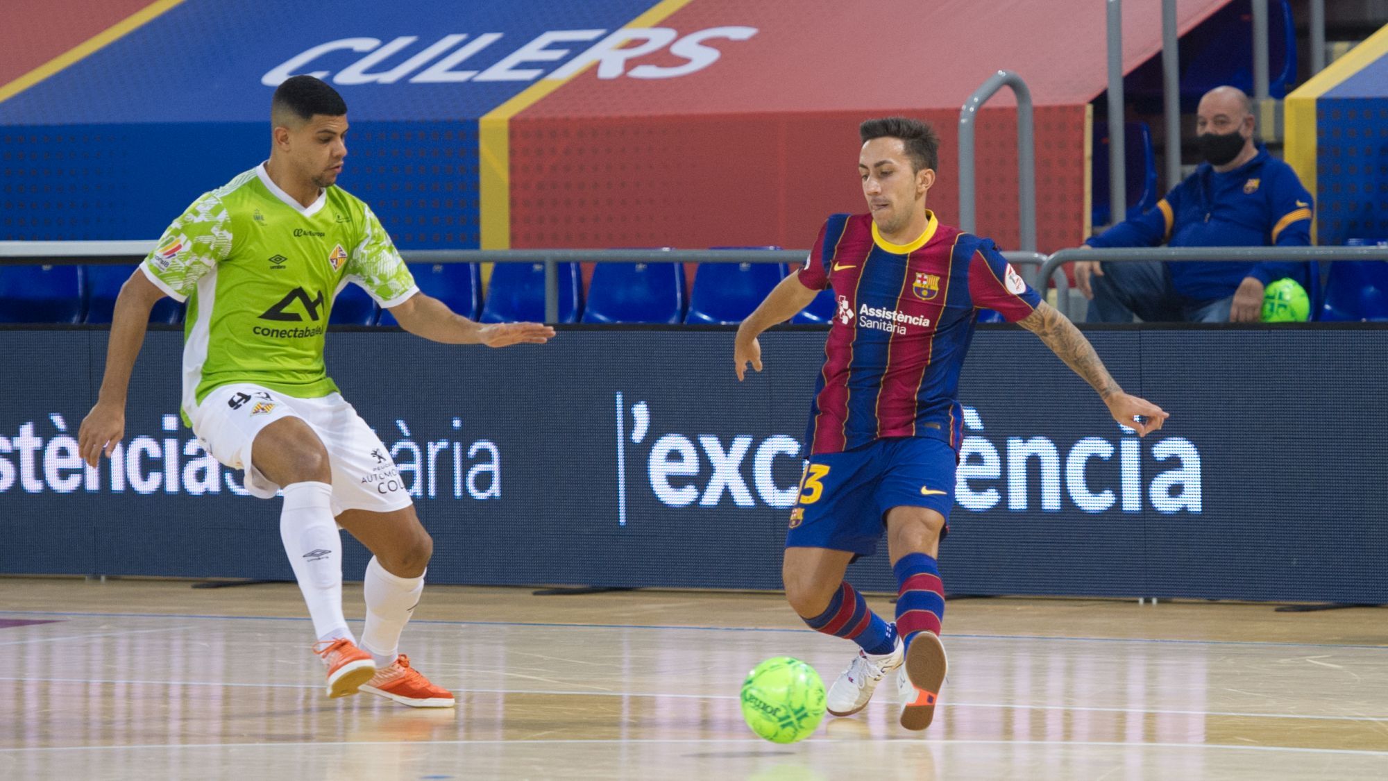 El Palma Futsal pierde en su visita al Palau Blaugrana