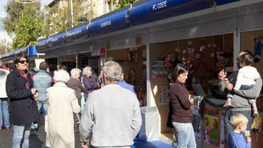 Un momento de la Muestra de Comercio del año pasado.