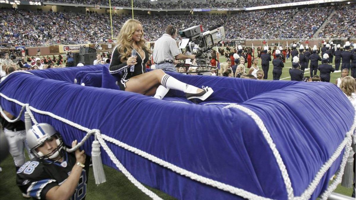 Mariah Carey fue parte de la NFL