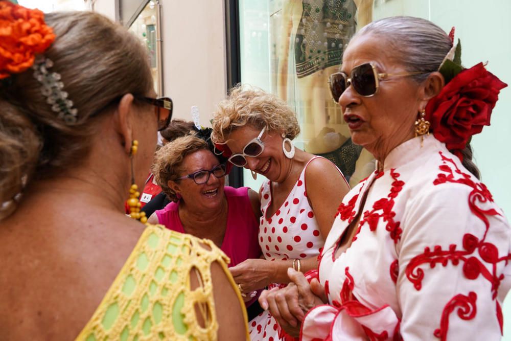 Último día de Feria en el Centro de Málaga