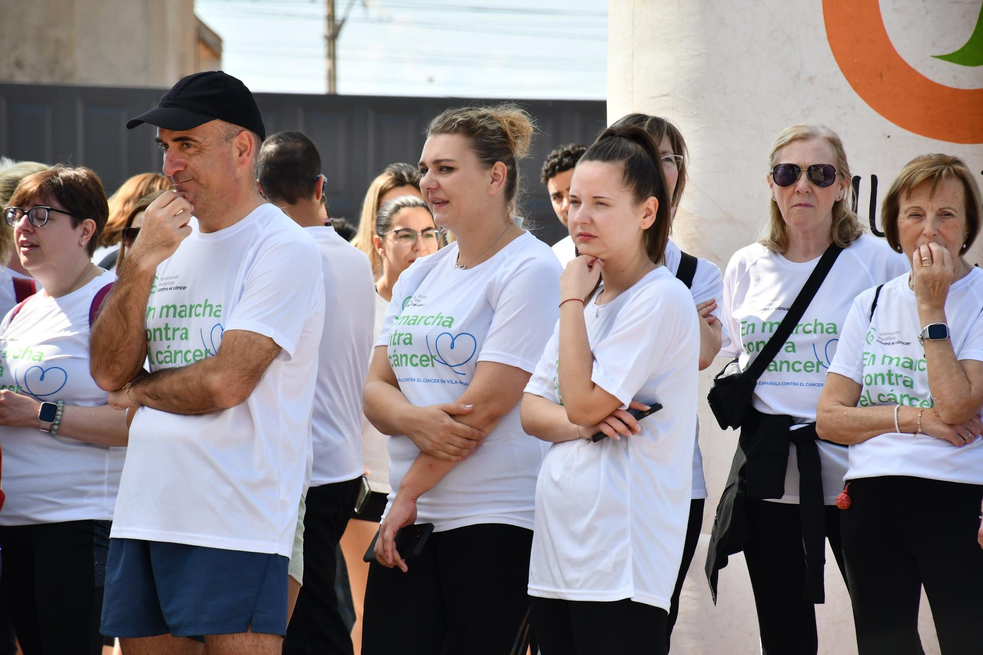 Todas las fotos de la marcha contra el cáncer de Vila-real