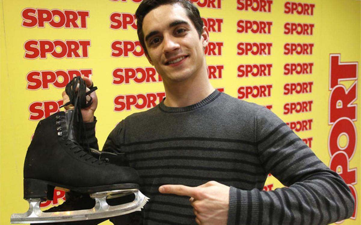 Javier paseó su sonrisa por la redacción