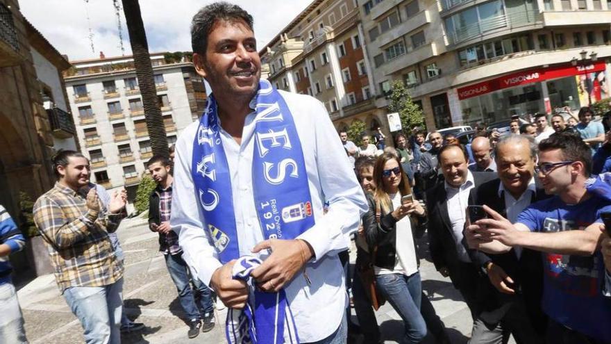 Arturo Elías, en su visita a Oviedo el pasado mes de mayo.