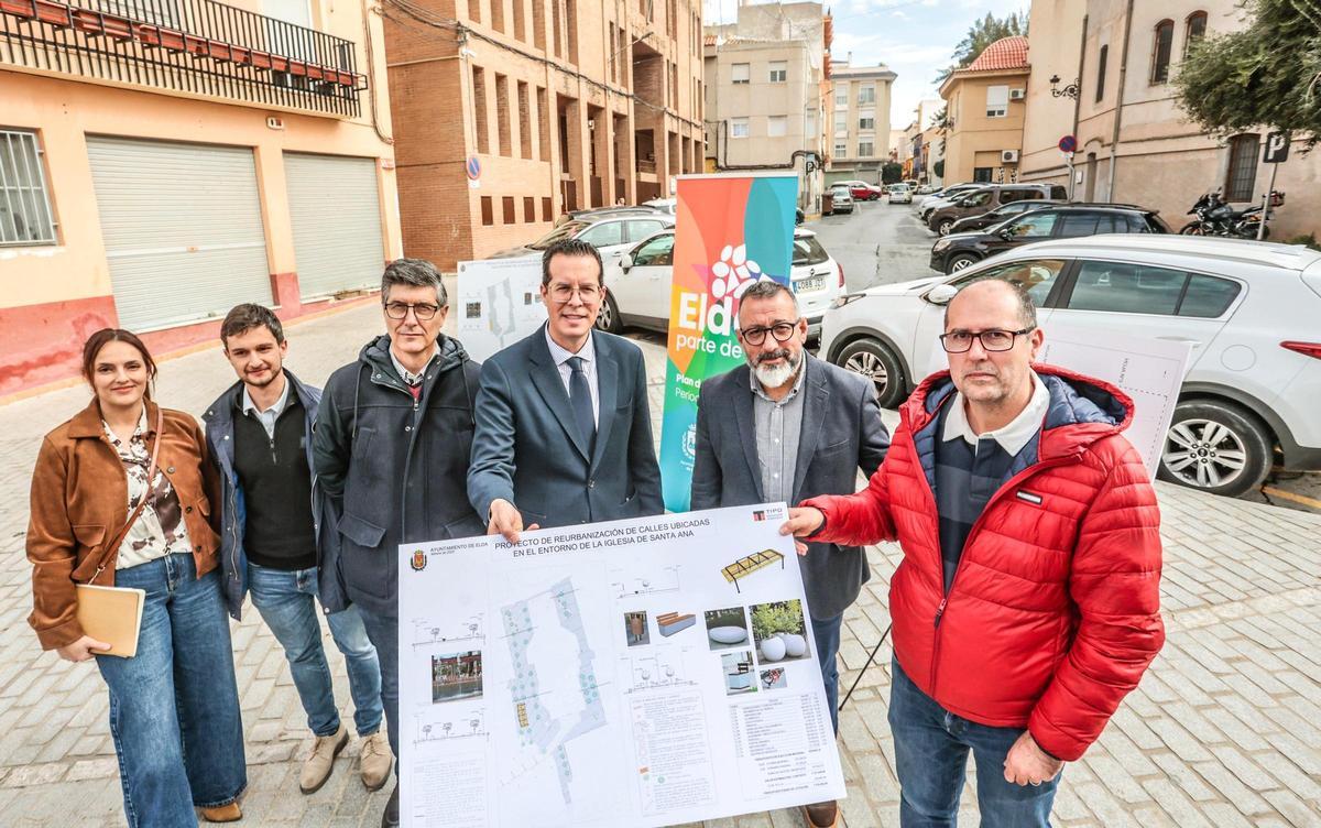 Presentación de la reurbanización de Santa Ana.