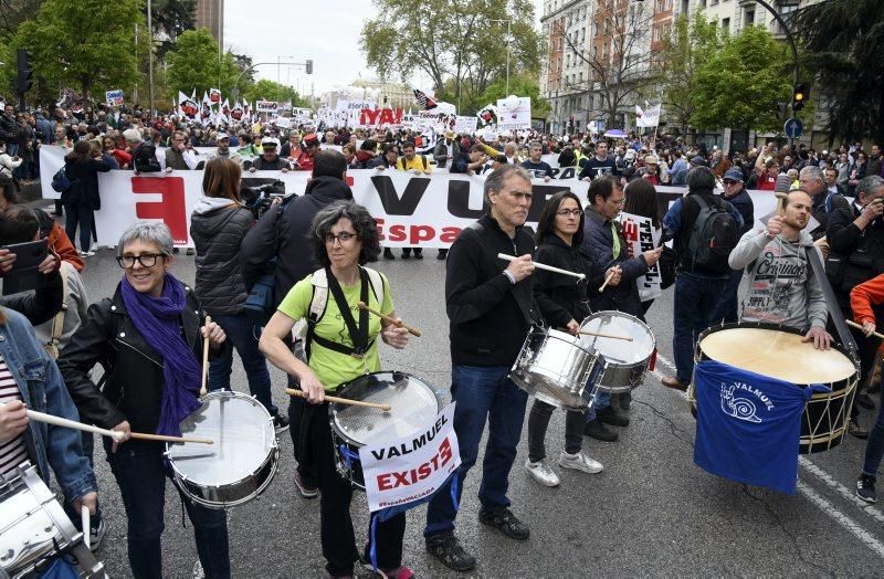 Manifestación 'Revuelta de la España vaciada' en Madrid