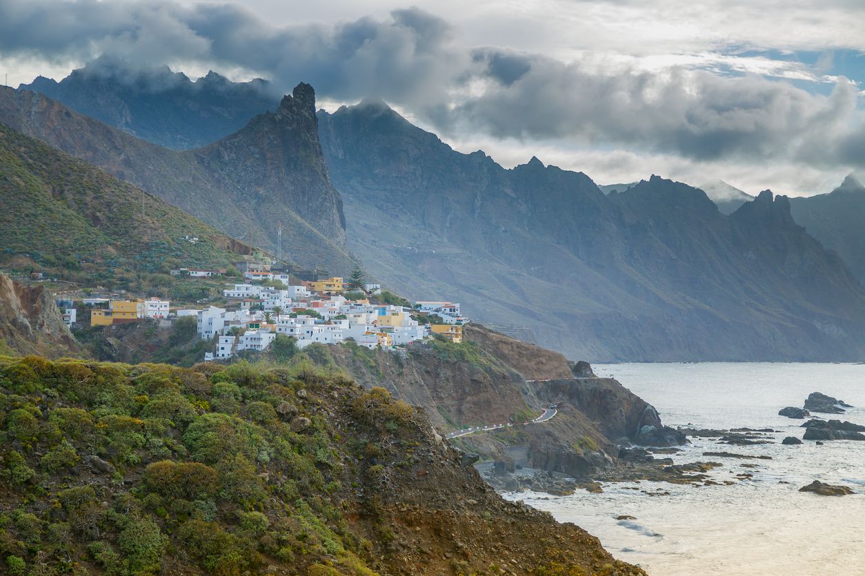 El pueblo tinerfeño de Taganana