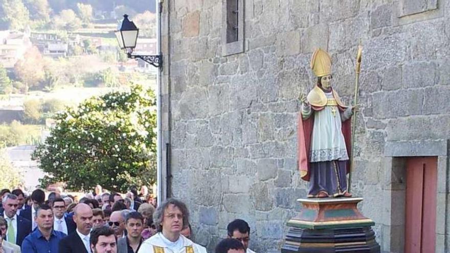 La procesión de San Martiño del año pasado. // S.Álvarez