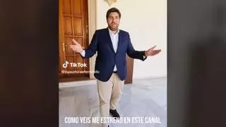López Miras se estrena en TikTok: así es su primer vídeo