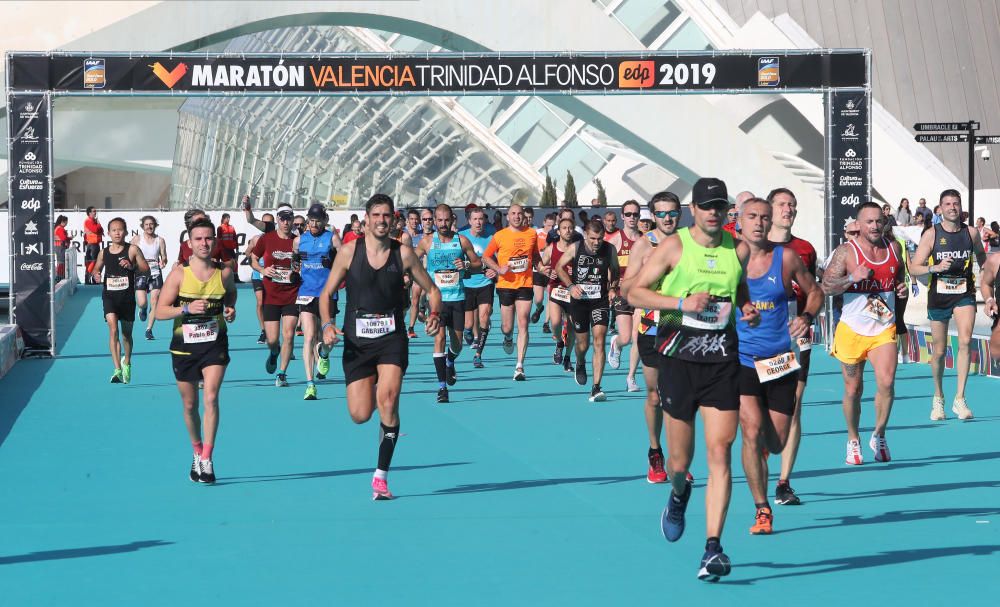 Búscate: Las imágenes del Maratón Valencia 2019