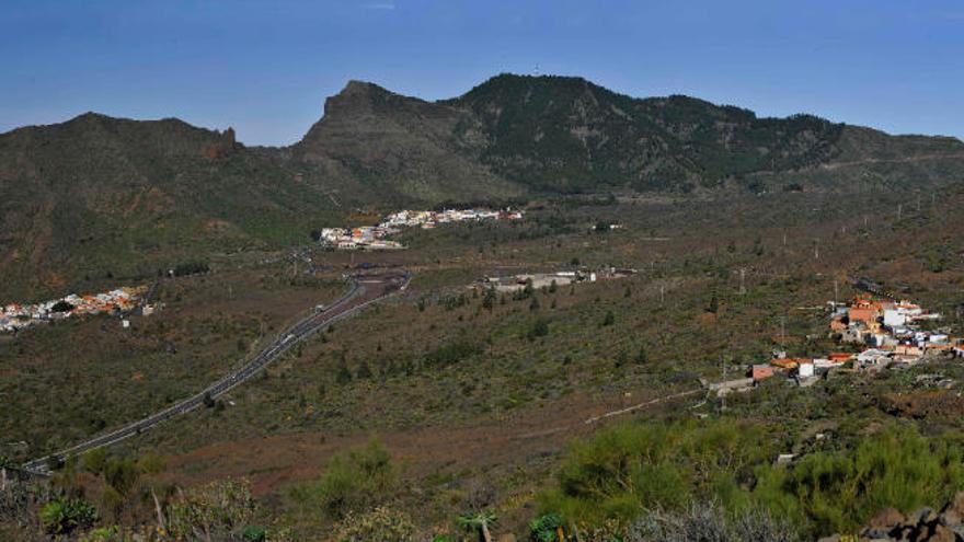 Final del trazado del tramo Sur del Anillo insular de Carreteras.