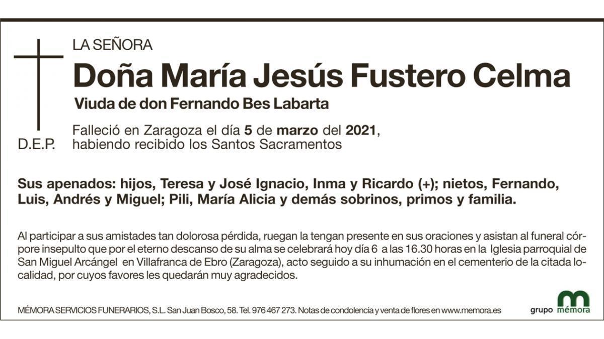 María Jesús Fustero Celma