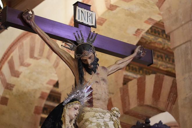 El Santo Cristo de Zacatecas de Montilla ya está en la Catedral