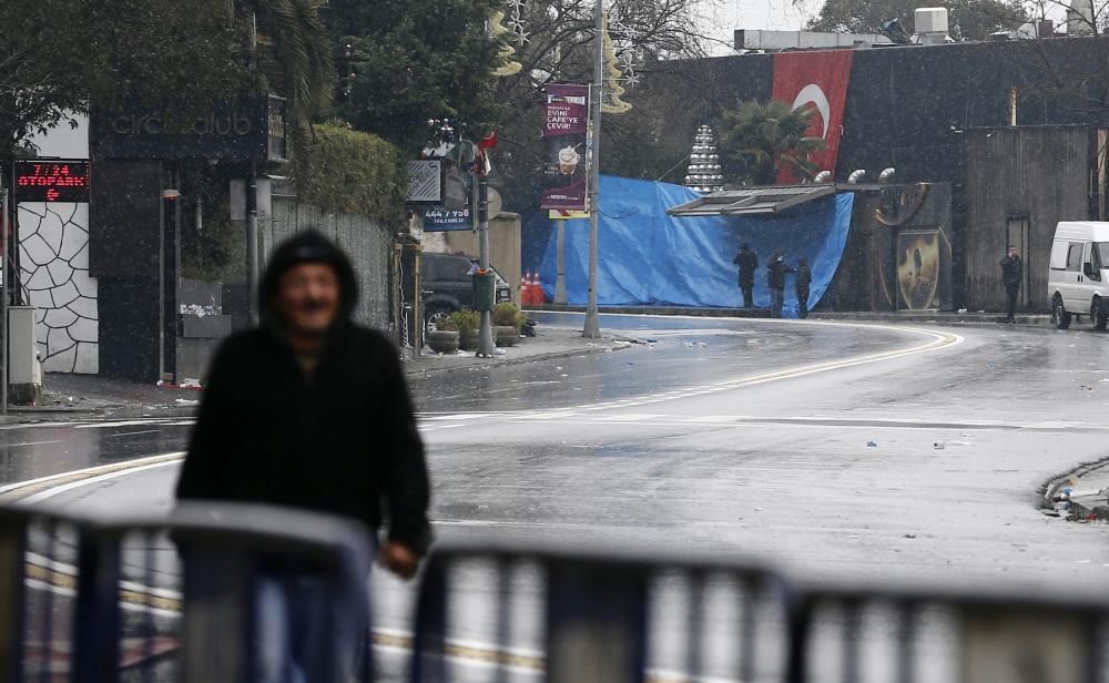 Comienza el año en Turquía tras el atentado.