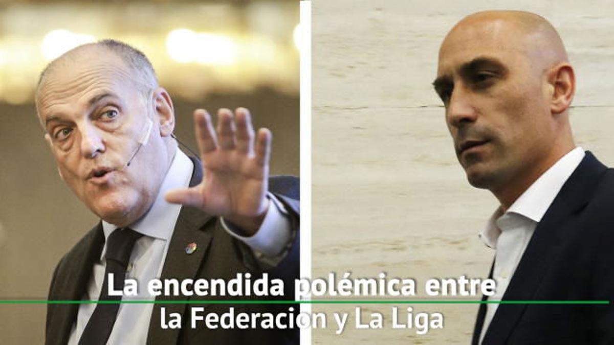 Resurge la controversia entre LaLiga y la Federación