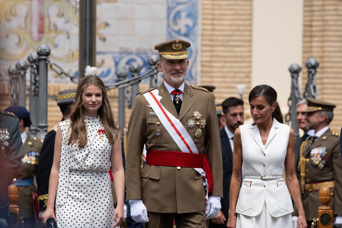 La Princesa Leonor estará por primera vez en la recepción en el Palacio  Real posterior al desfile del 12 de octubre - El Periódico