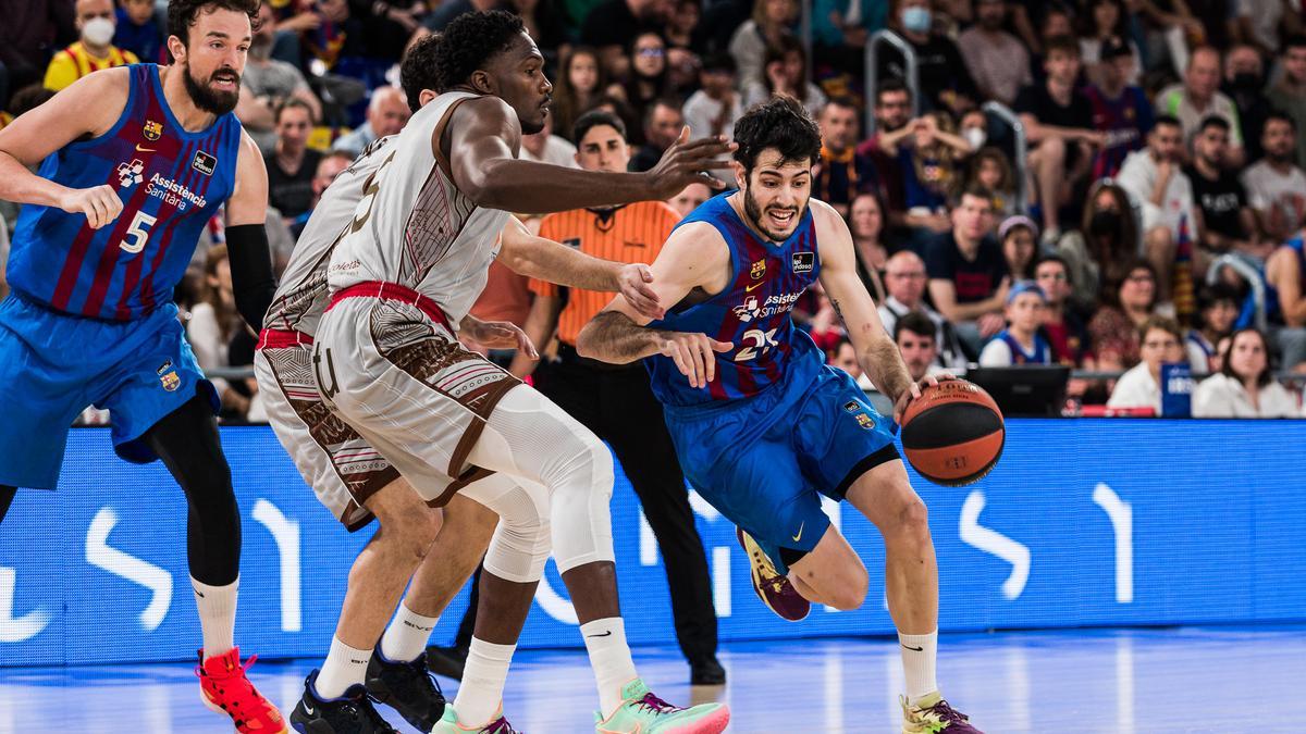 Abrines guía al Barcelona ante el San Pablo Burgos.