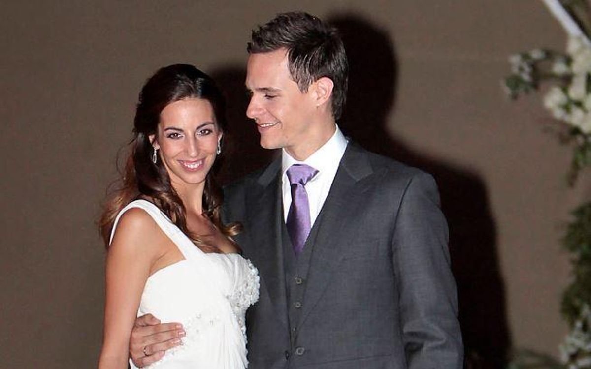La boda de Christian Gálvez y Almudena Cid en el año 2010