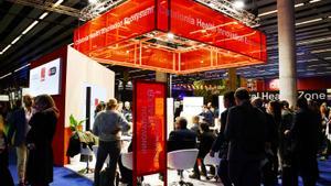 El estand dedicado a la salud en el salón de emprendimiento 4YFN dentro del Mobile World Congress del año pasado