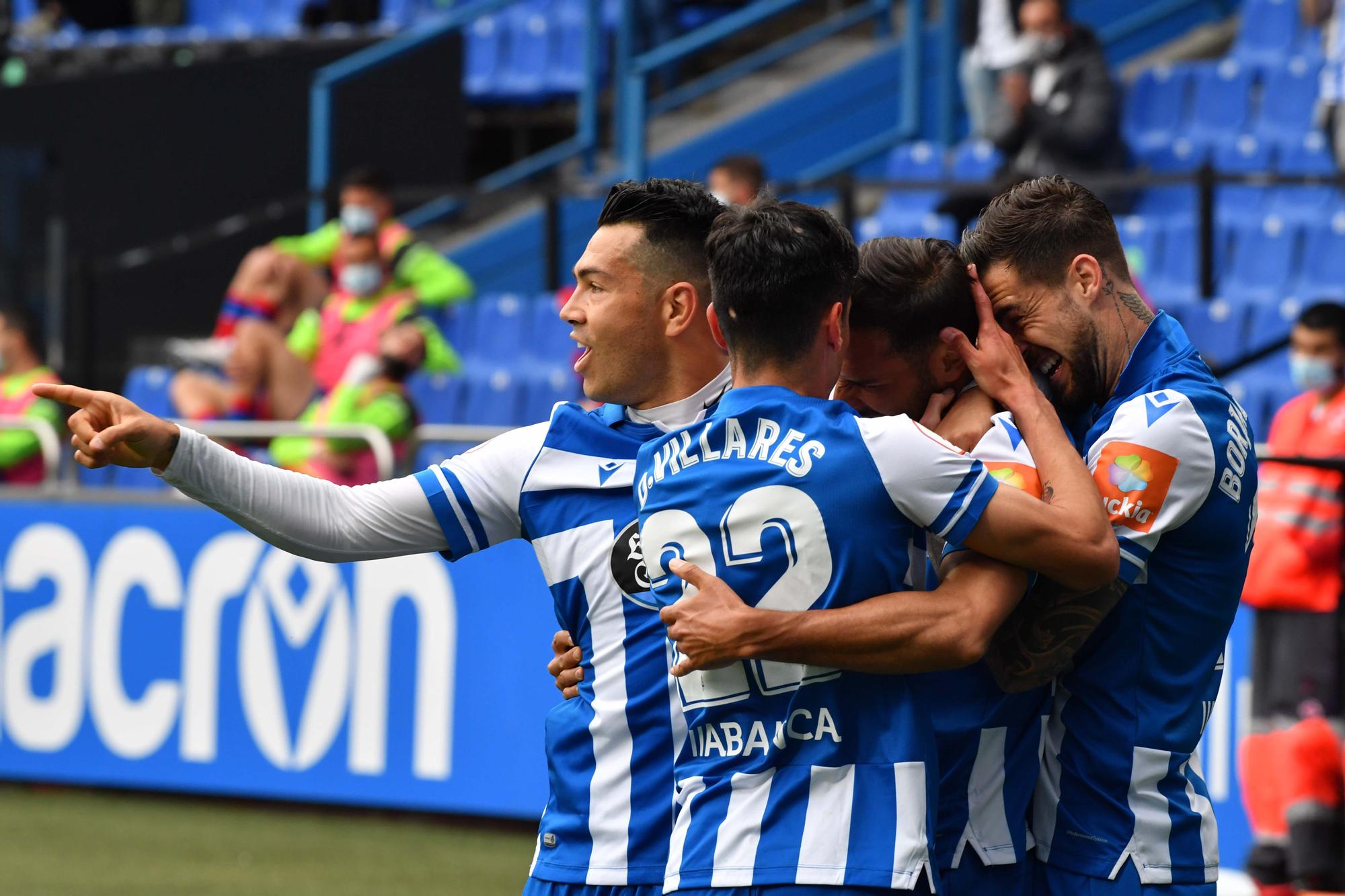 El Deportivo le gana 2-1 al Numancia