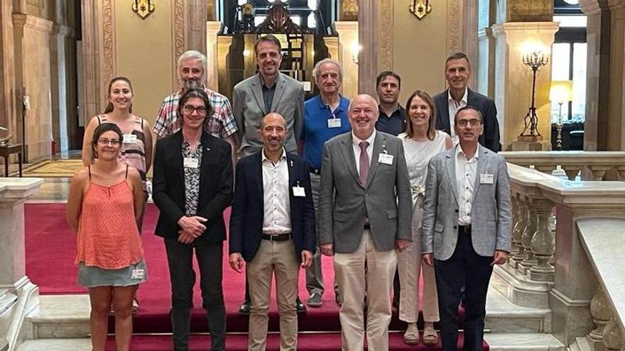 Els grups municipals i els representants de la UPC al Parlament de Catalunya