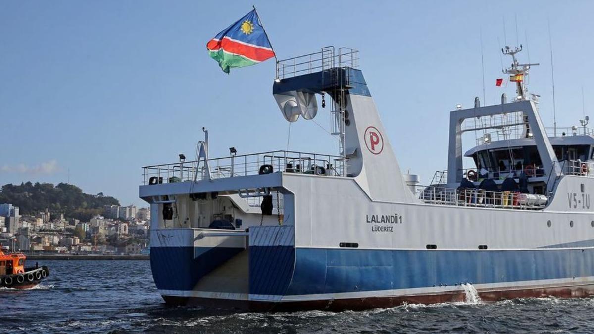 El “Lalandii 1” fue uno de los seis barcos de nueva construcción de Nueva Pescanova.