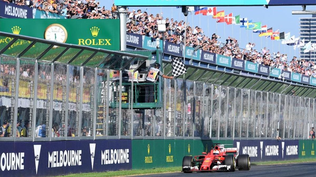 Vettel ganó el último GP de Australia