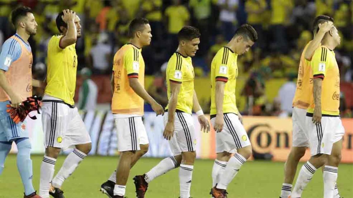 Colombia se complica la clasificación para el Mundial de Rusia