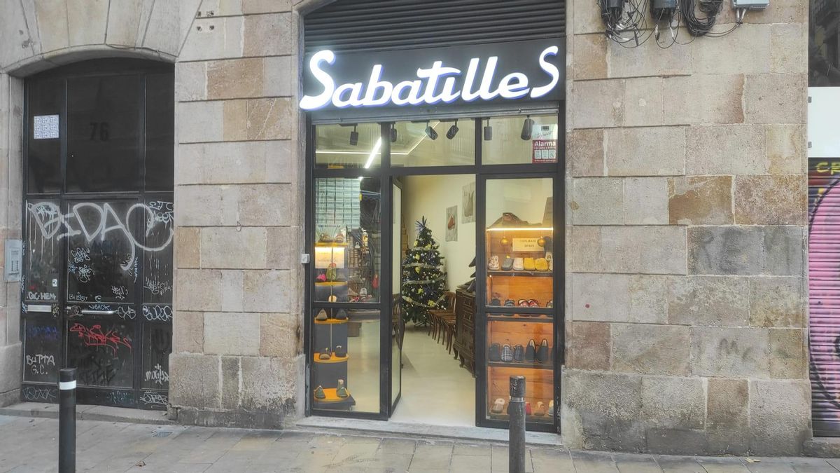 El negocio de Iglesias, en su actual emplazamiento en Sant Pere més Alt.