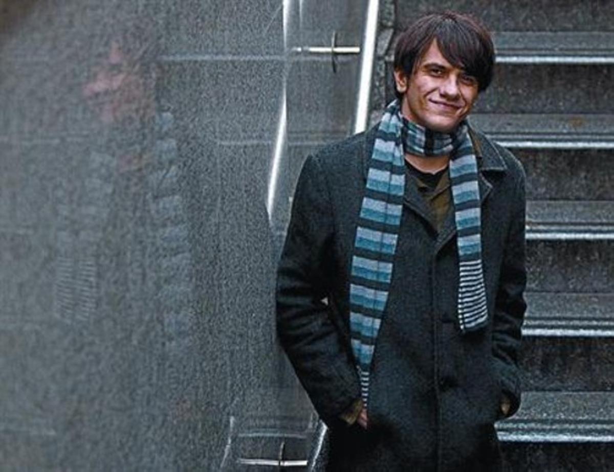 Joan Colomo, aquesta setmana, al barri barceloní de Sant Antoni.