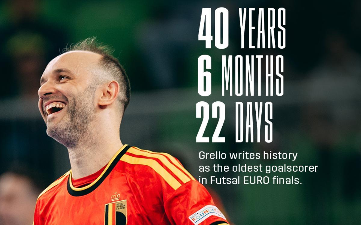 Gréllo ha hecho historia en esta Eurocopa