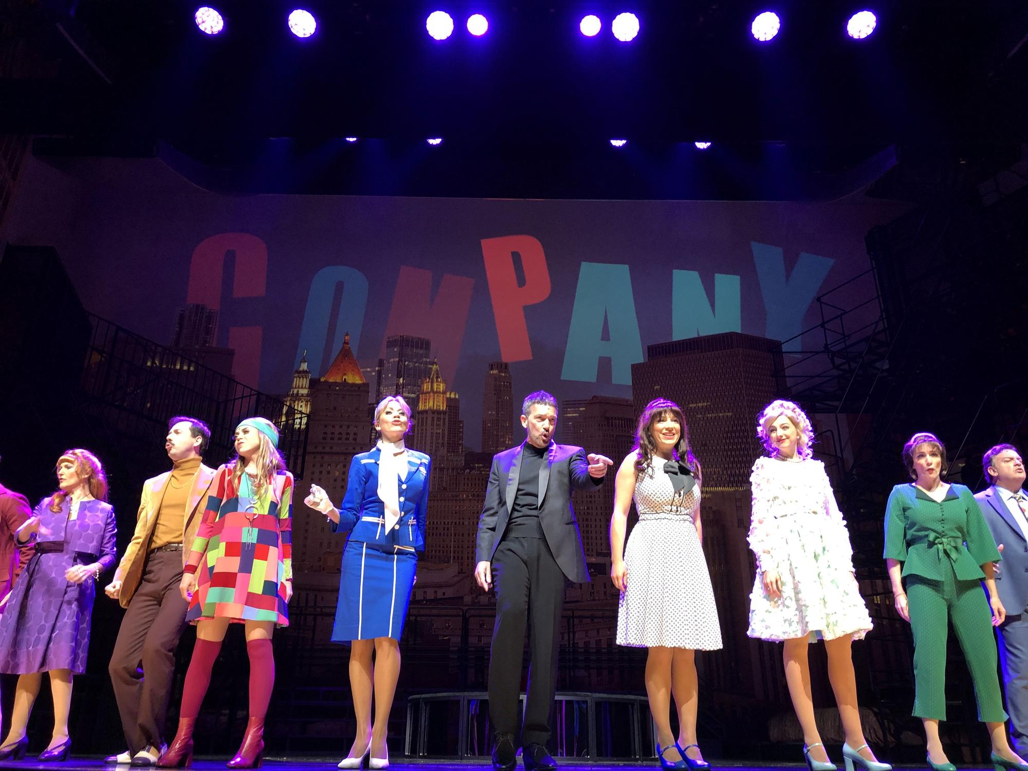 Antonio Banderas presenta el musical 'Company' en el Teatro Soho