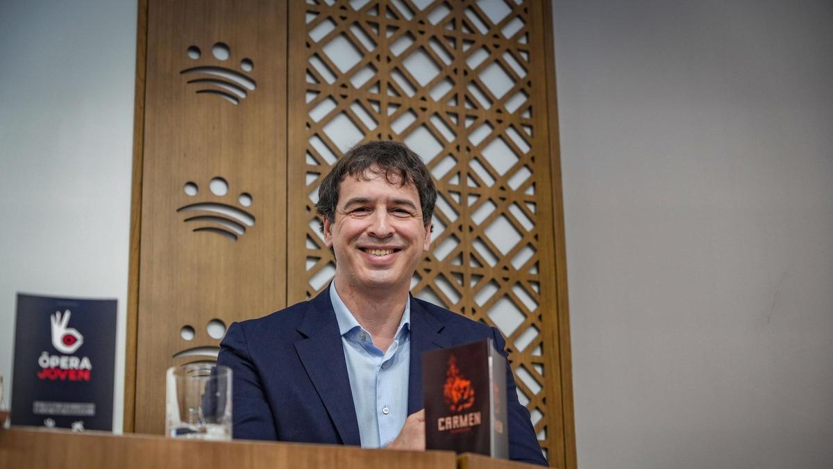David Sánchez, cuando aún trabajaba para la Diputación de Badajoz.
