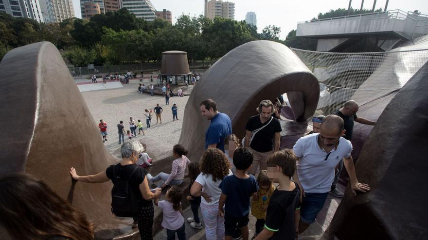 Imagen de archivo de la reapertura del parque, a primeros de octubre. | EDUARDO RIPOLL