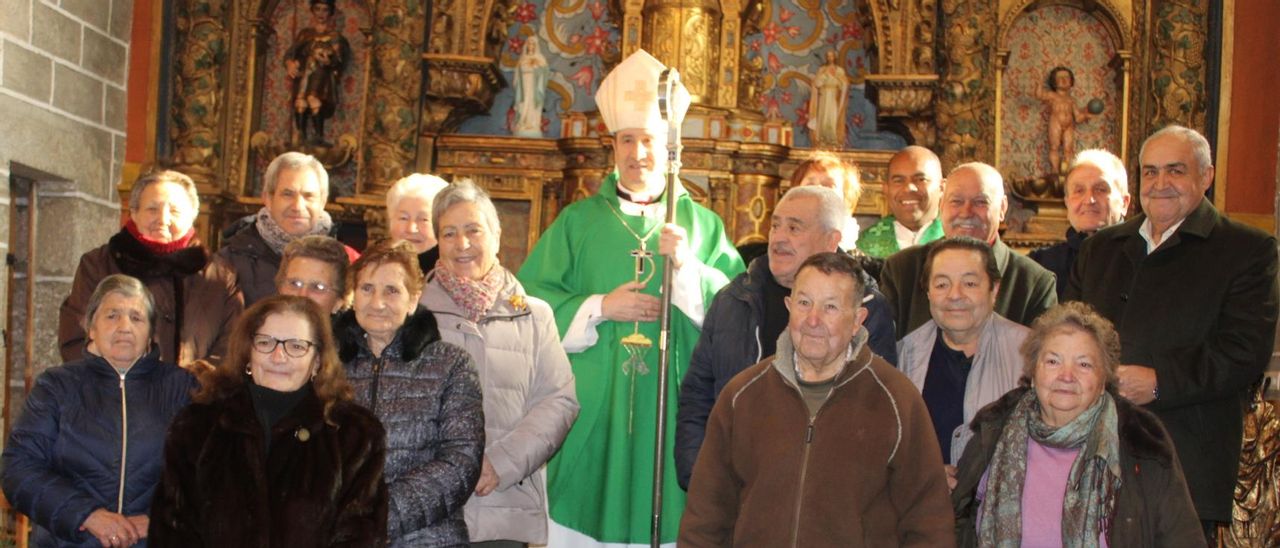 GALERÍA | El Obispo de Astorga, de ruta por Sanabria