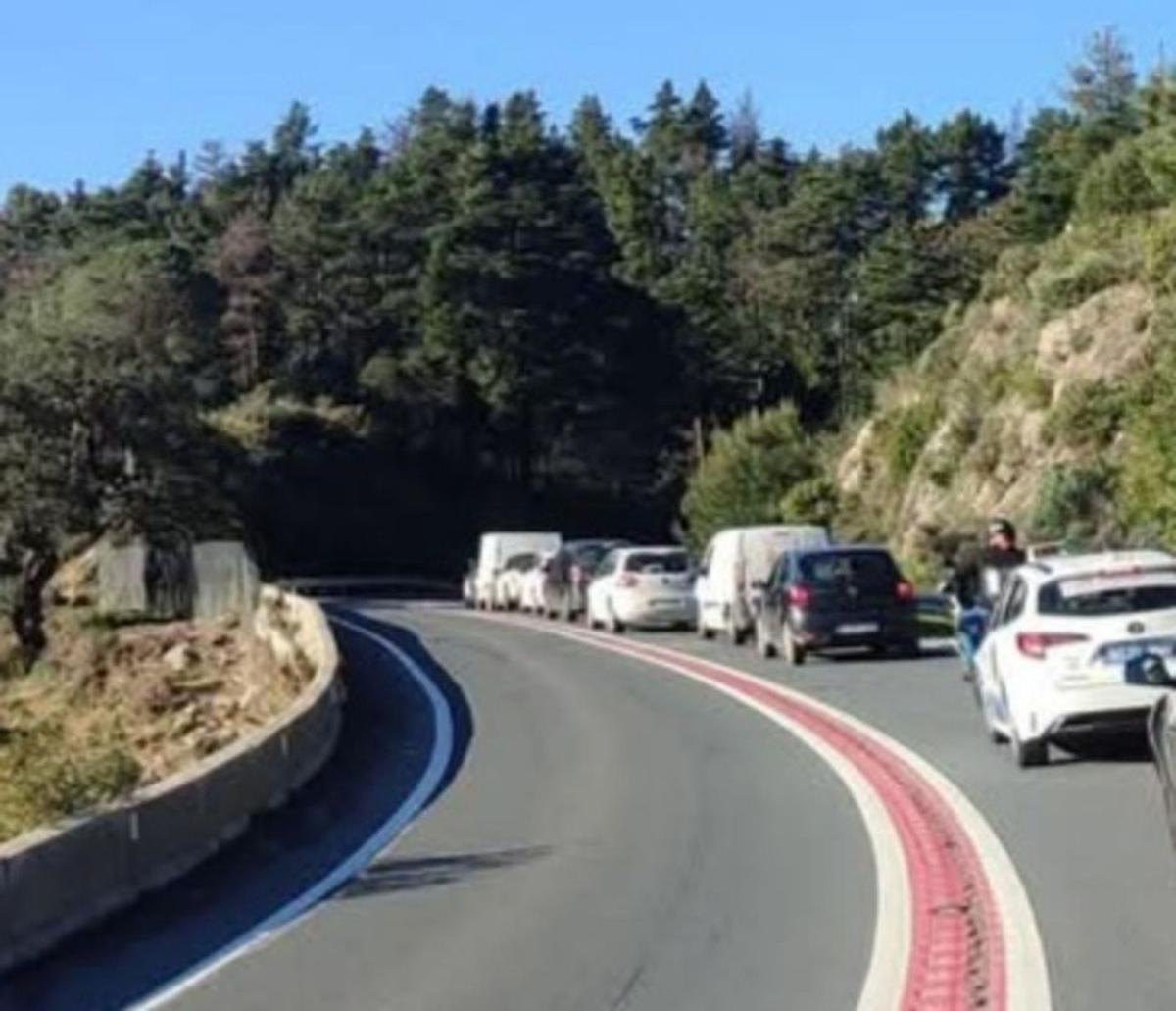 El PSOE ha solicitado el desdoblamiento de la carretera A-355. | L. O.