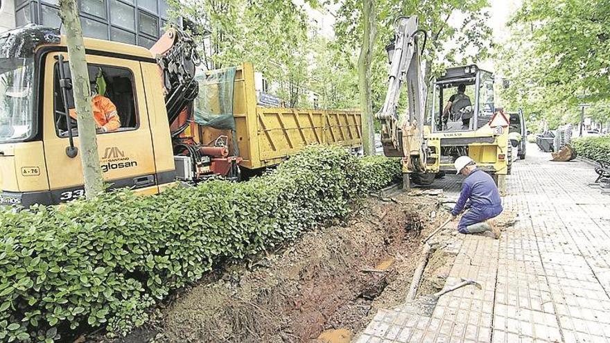 Una avería deja sin presión el agua de la zona centro de Cáceres