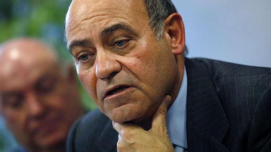El presidente de la CEOE, Gerardo Díaz Ferrán, que en junio cerró la venta de Marsáns. / juan medina