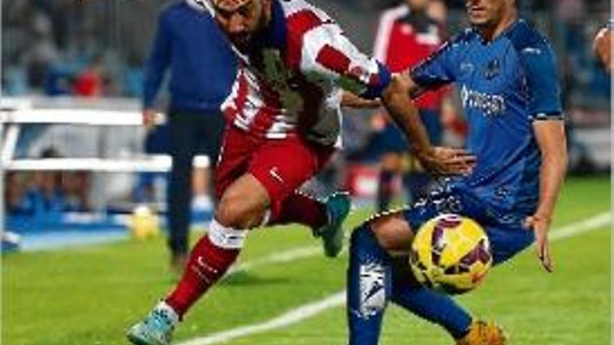 Arda Turan, en un partit de Lliga amb l&#039;Atlètic de Madrid.