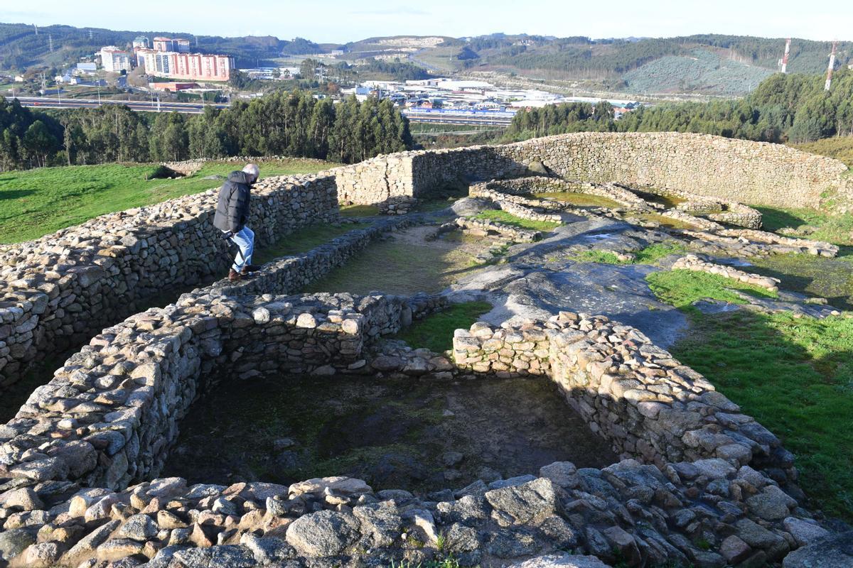 El castro de Elviña.