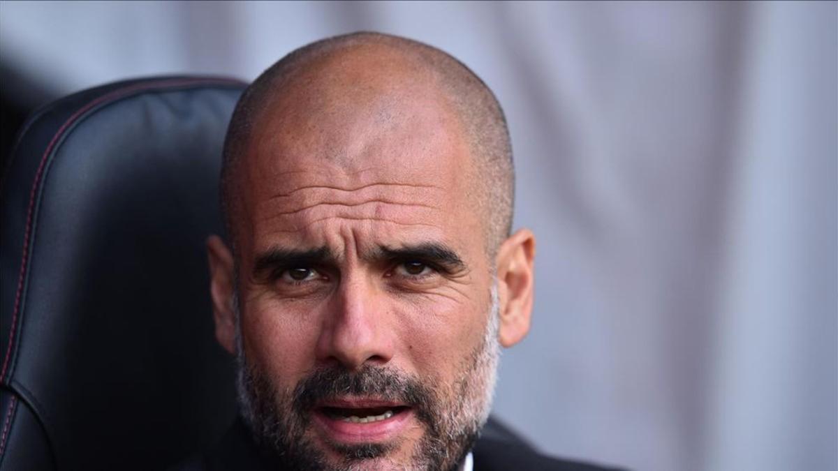 Pep Guardiola, entrenador del Manchester City