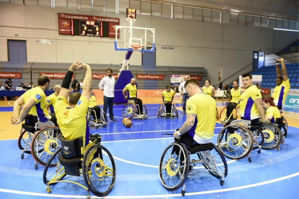 Baloncesto sobre ruedas en el Príncipe de Asturias