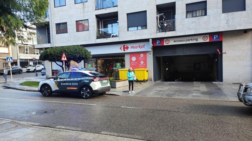 Policía Local y Guardia Civil detienen una pelea en un parking de Moaña