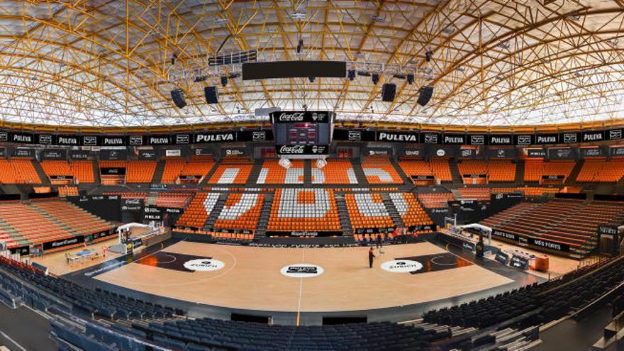 El Valencia Basket cambiará el color de La Fonteta