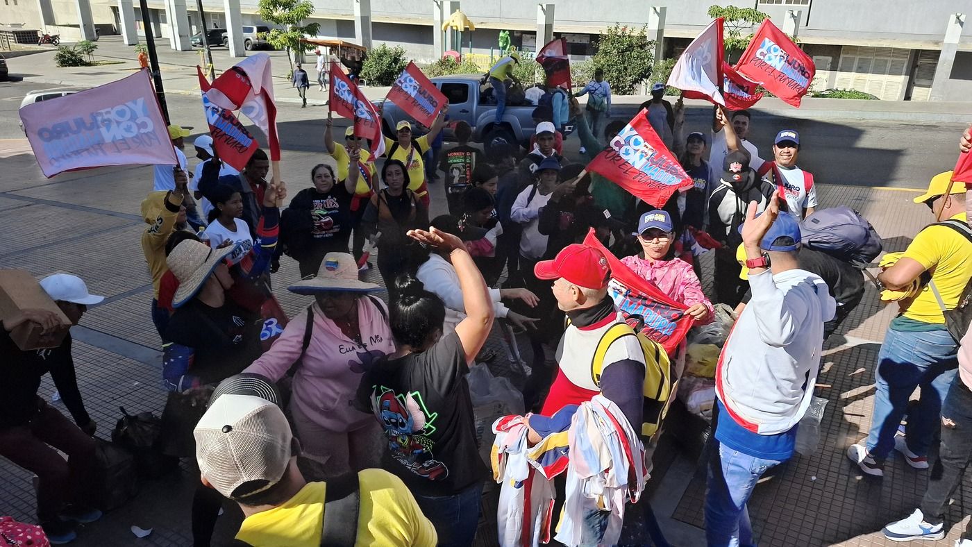 Día de la nueva toma de posesión de Nicolás Maduro como presidente de Venezuela